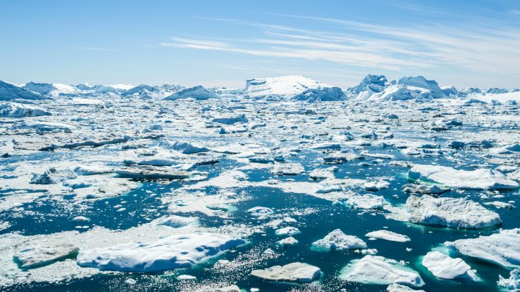 In an effort to predict how Greenland ice will respond to global warming, researchers at the University at Buffalo have used ocean sediments