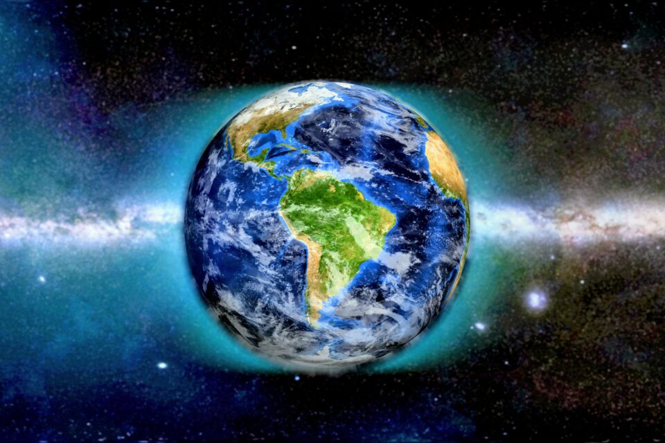 How does space radiation affect plants? •