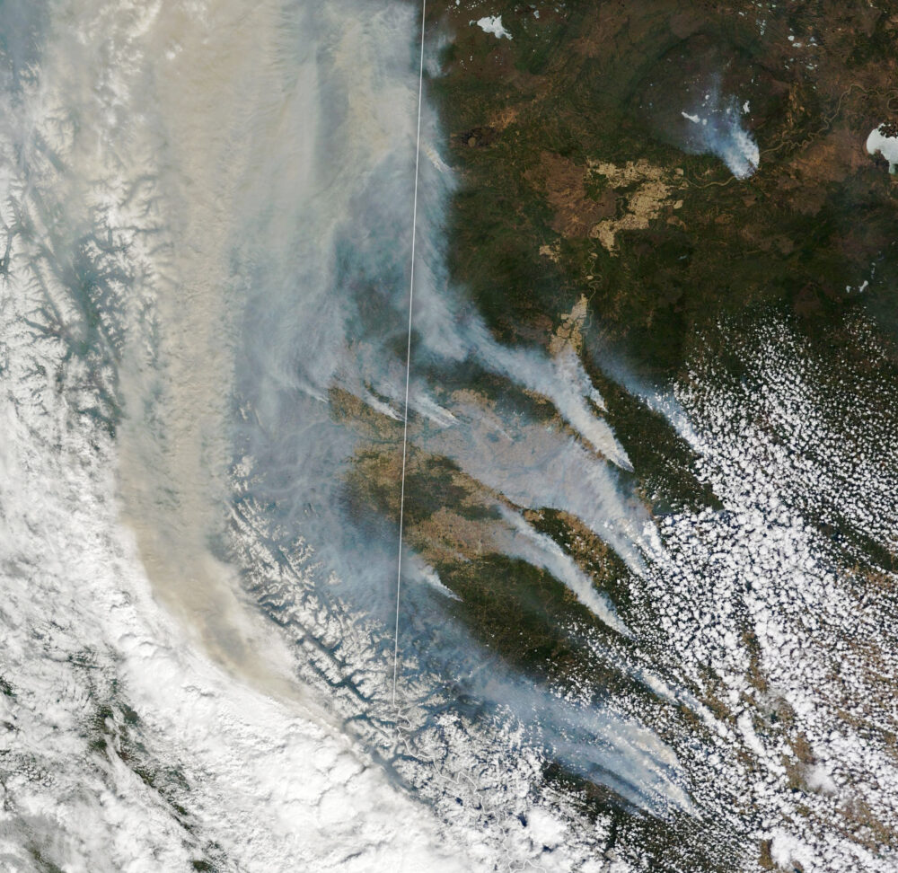 Raging wildfires in Western Canada - Earth.com