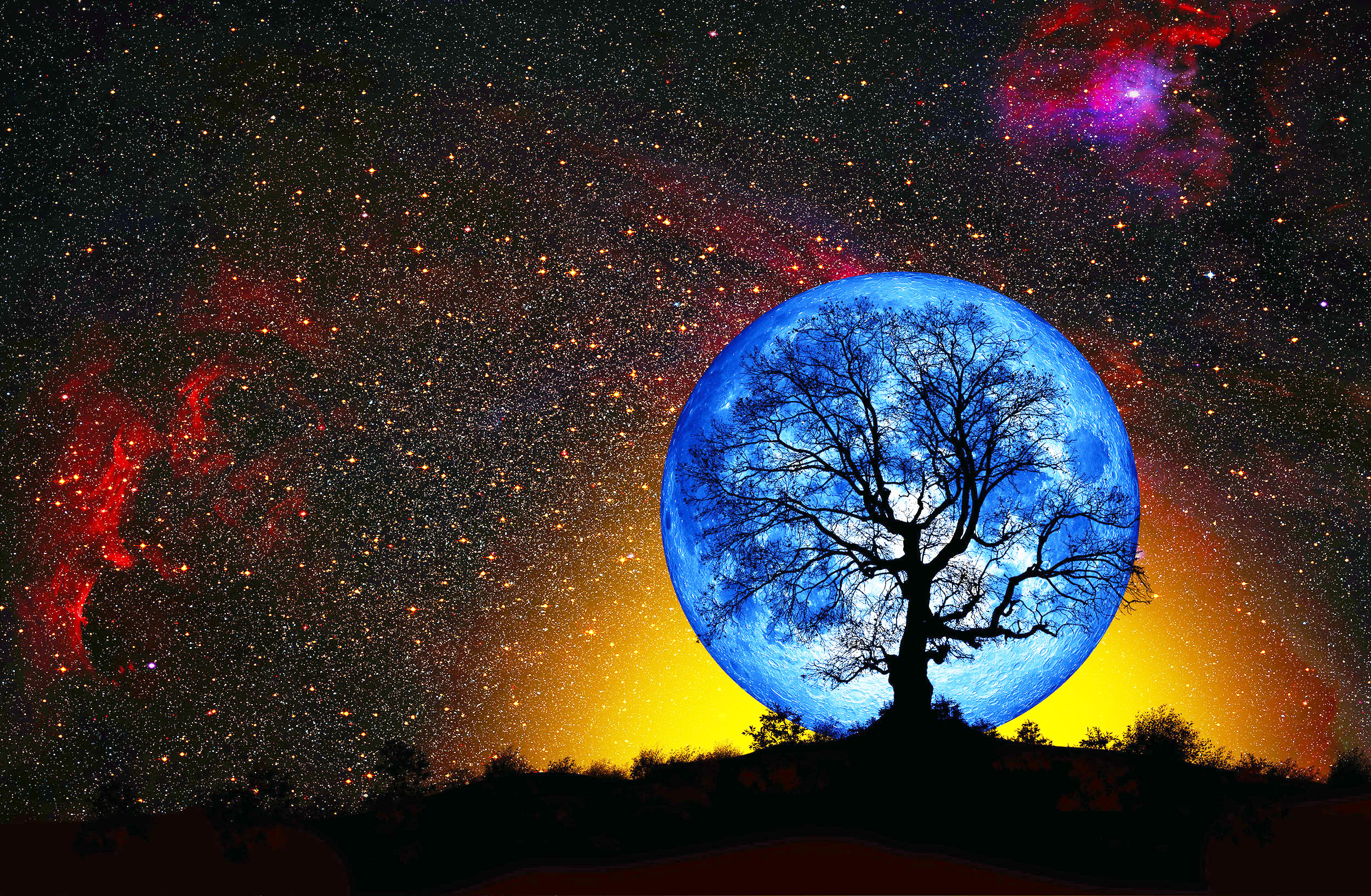 Tonight s Rare Blue Supermoon Will Be The Biggest And Brightest Of 