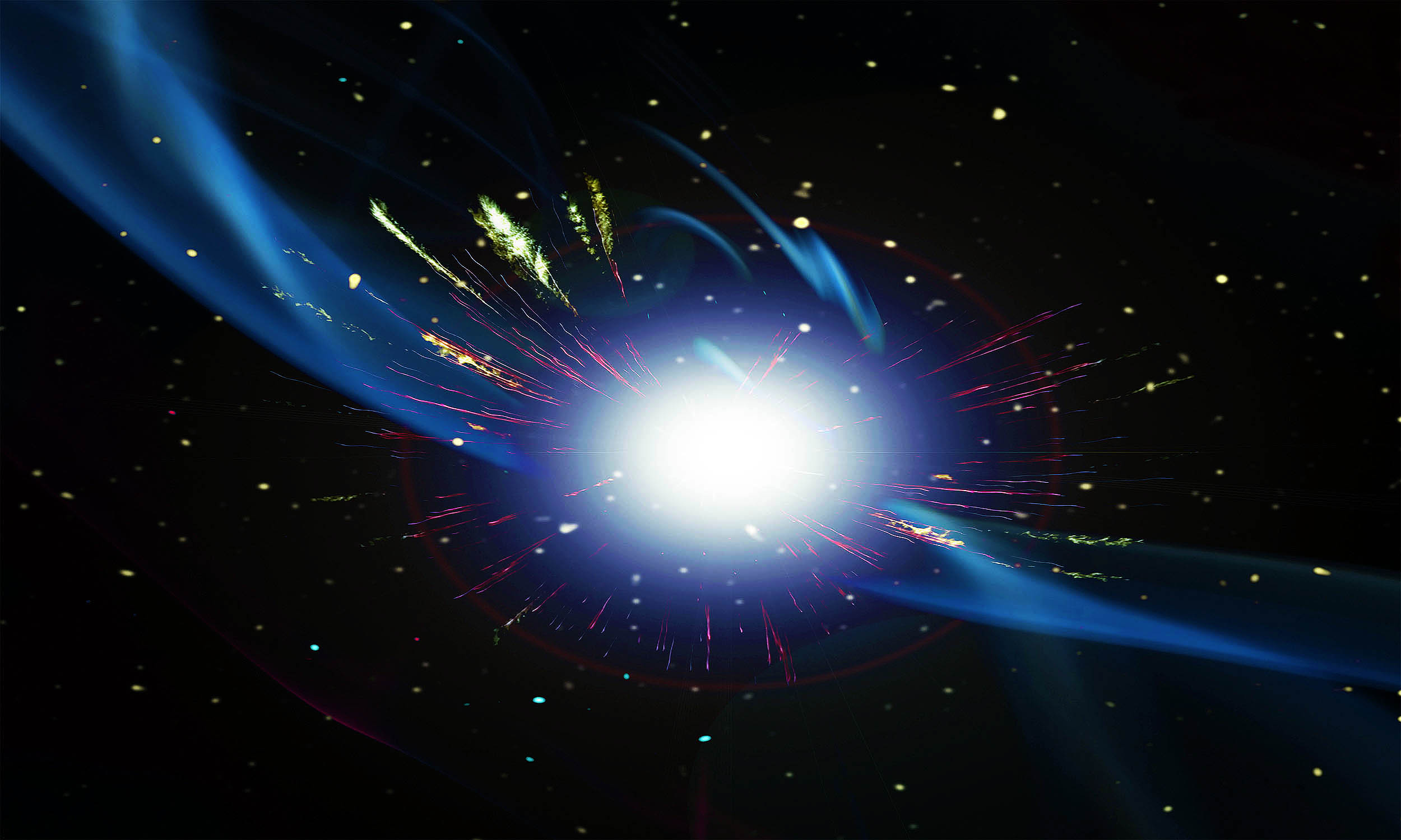 Unknown space object seen 'screaming' out of our galaxy at over 1 million miles per hour