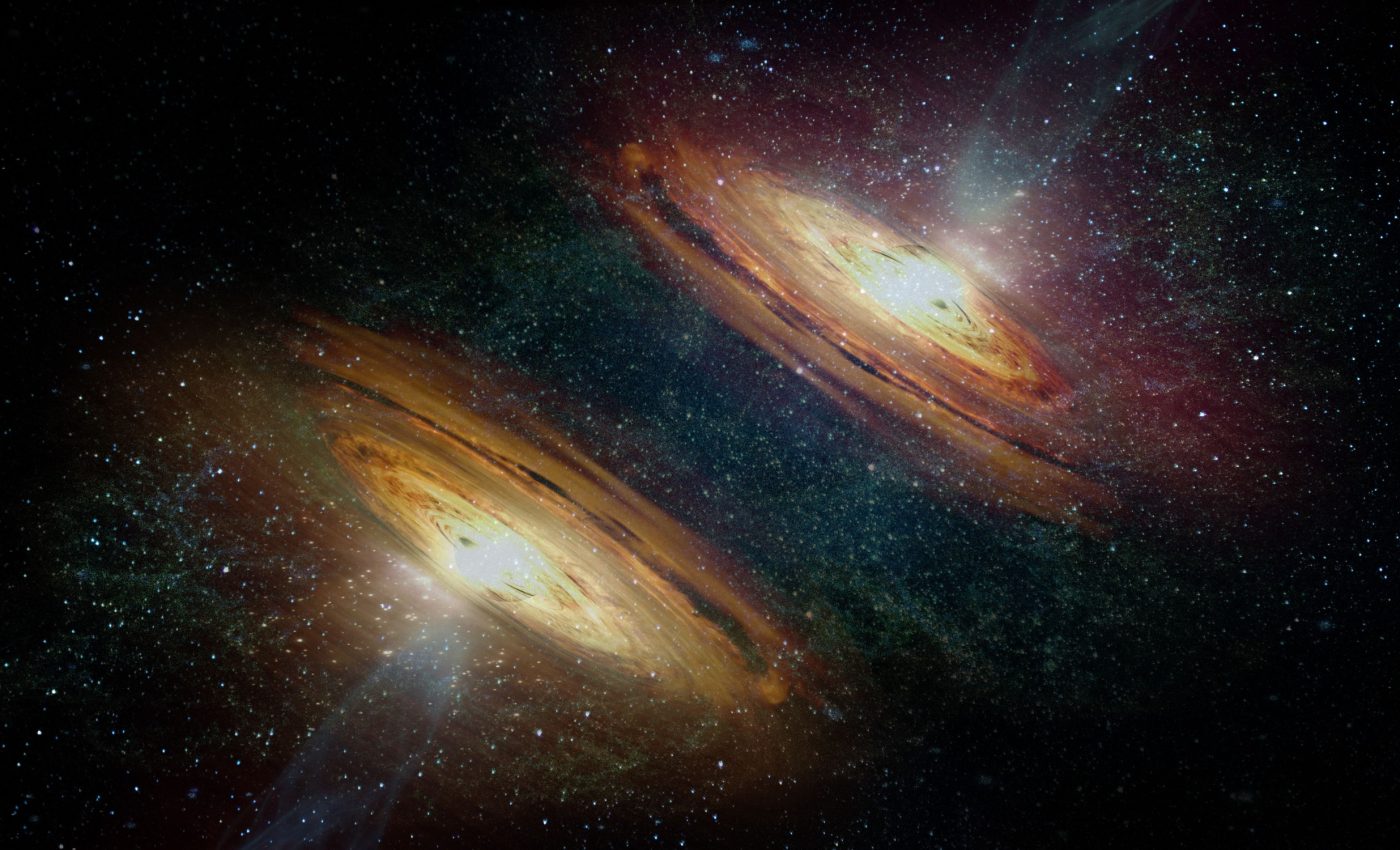 Wild discovery: Twin stars with parallel disks and jets - Earth.com
