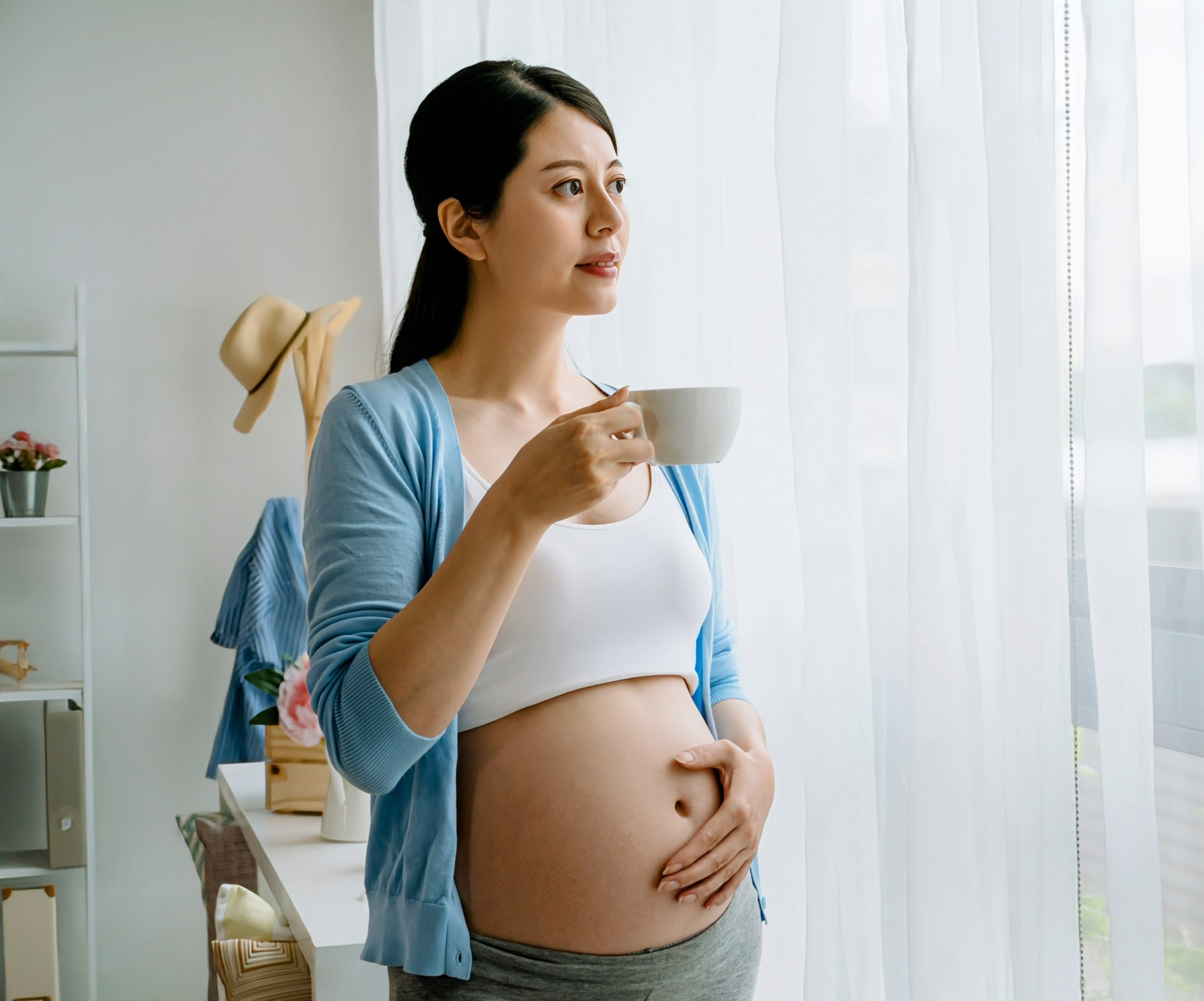 Coffee during pregnancy Does it impact the baby's brain?