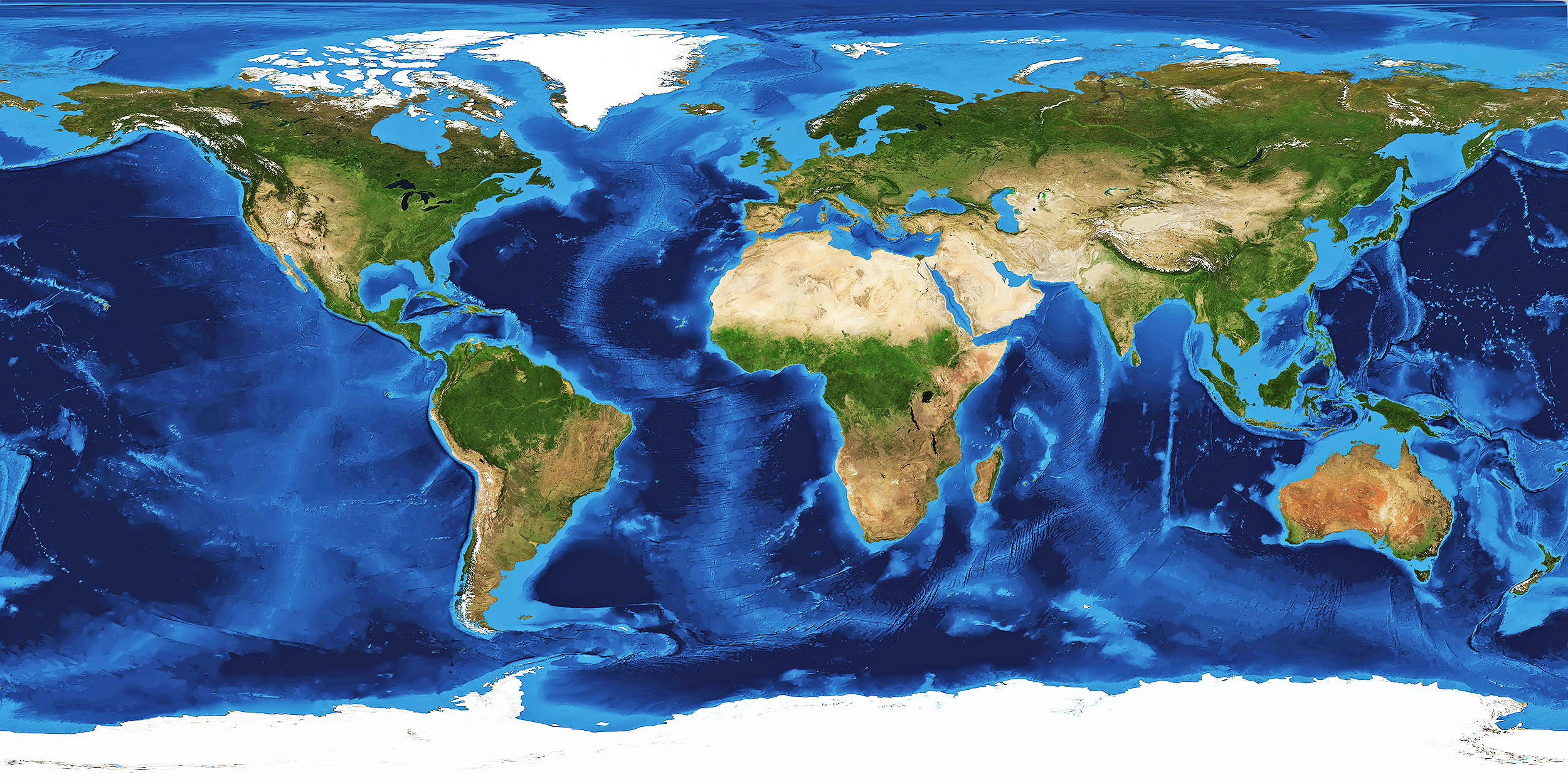Earth Continent Map 1977x1029