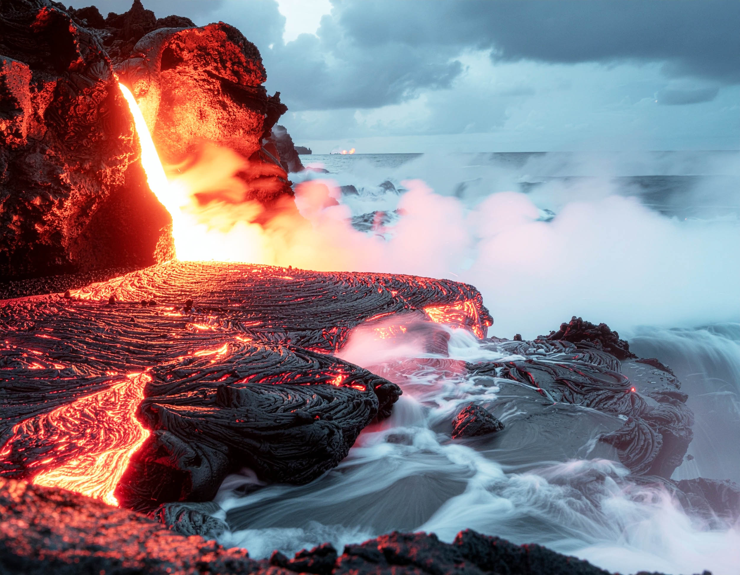 Earth's core is leaking gold and other precious metals, reaching the surface by way of volcanic eruptions