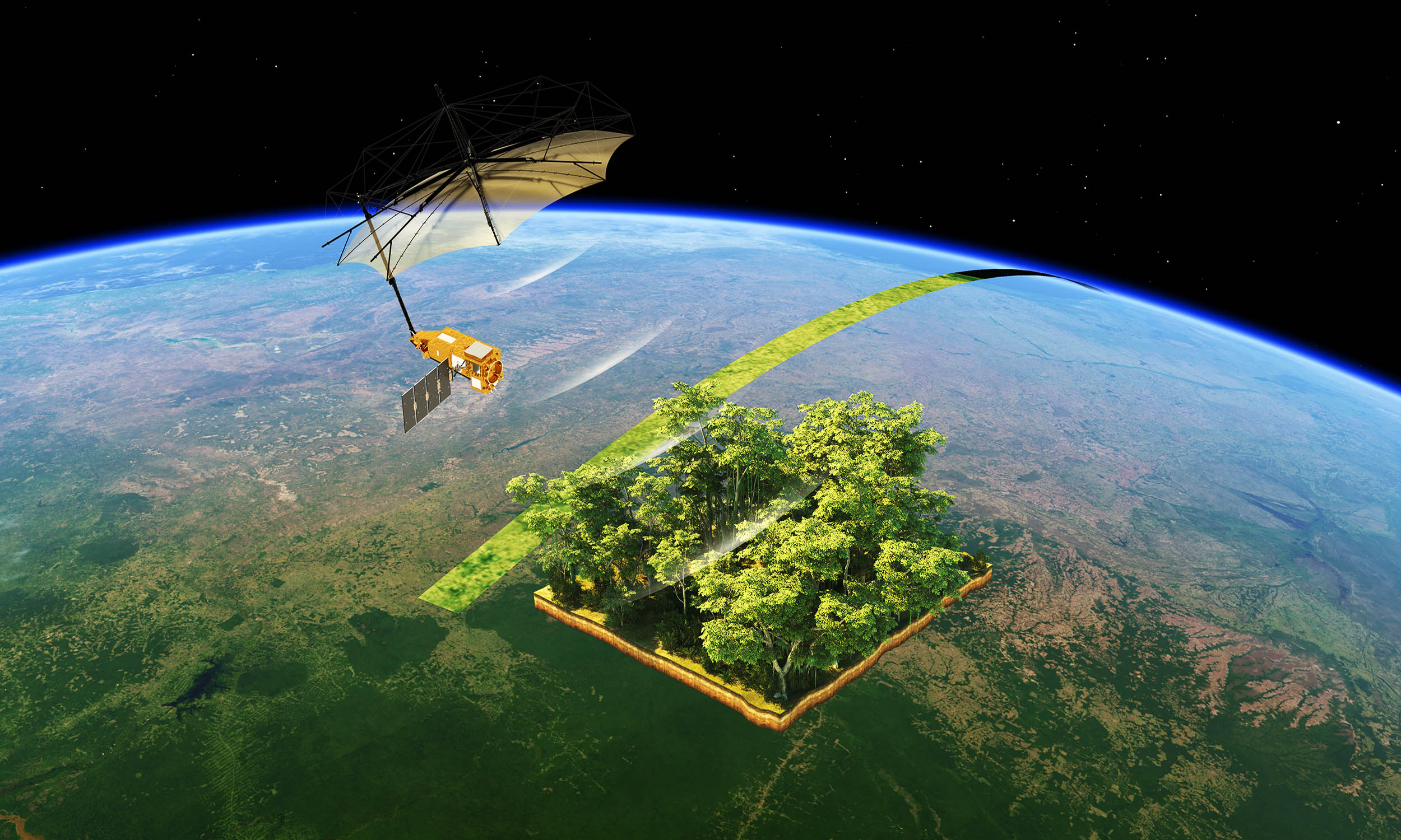 Biomass satellite mission sends first images of Earth's most extreme environments