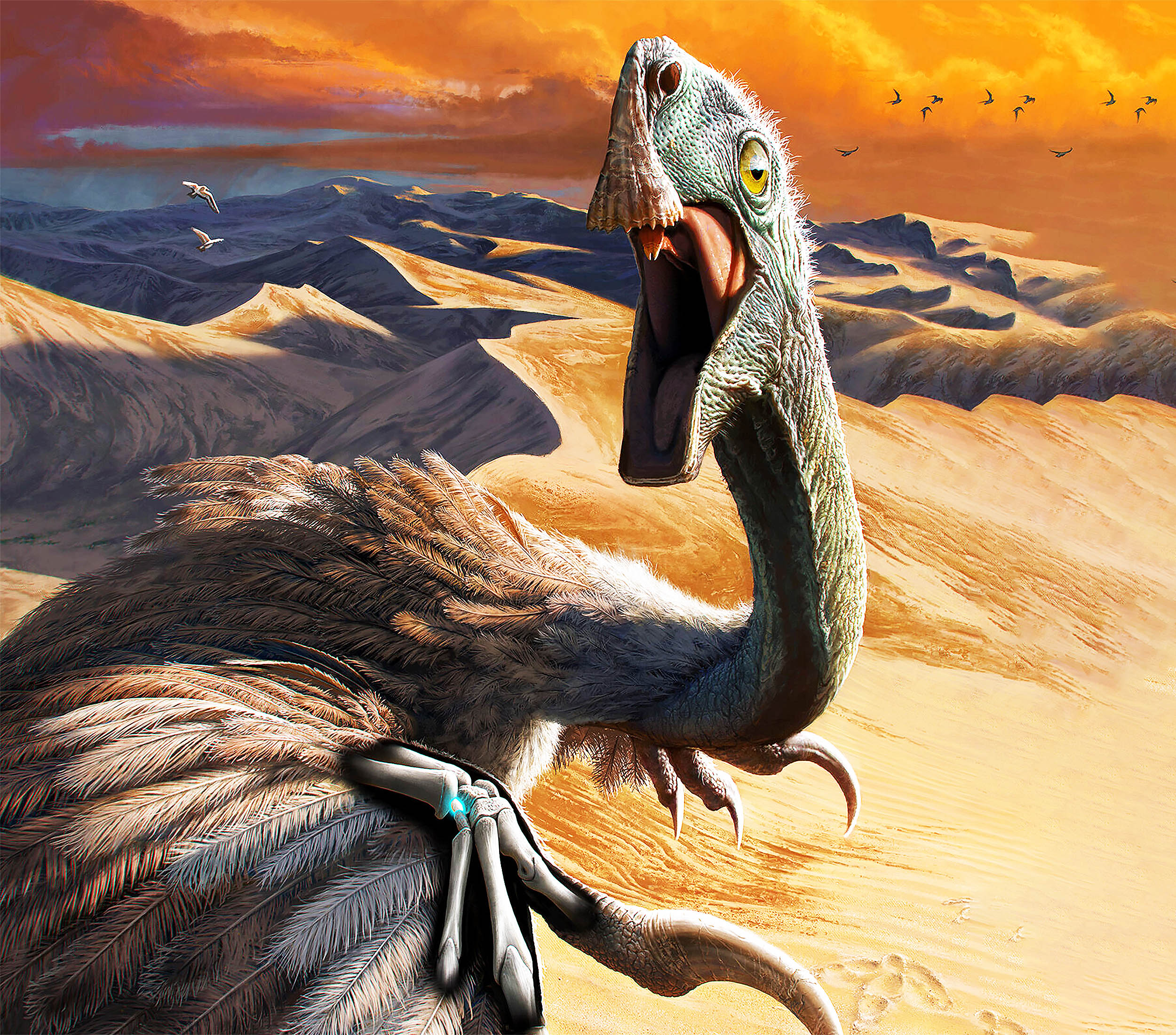 Жижиг “Citipati” үлэг гүрвэлийн бугуйны яснаас нислэг үүссэн үү? Жижиг “Citipati” үлэг гүрвэлийн бугуйны яснаас нислэг үүссэн үү?