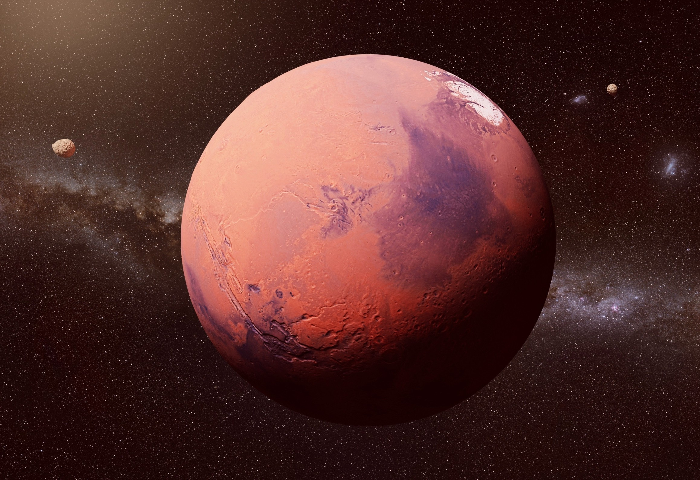 Mars’ glaciers revealed to be nearly pure ice