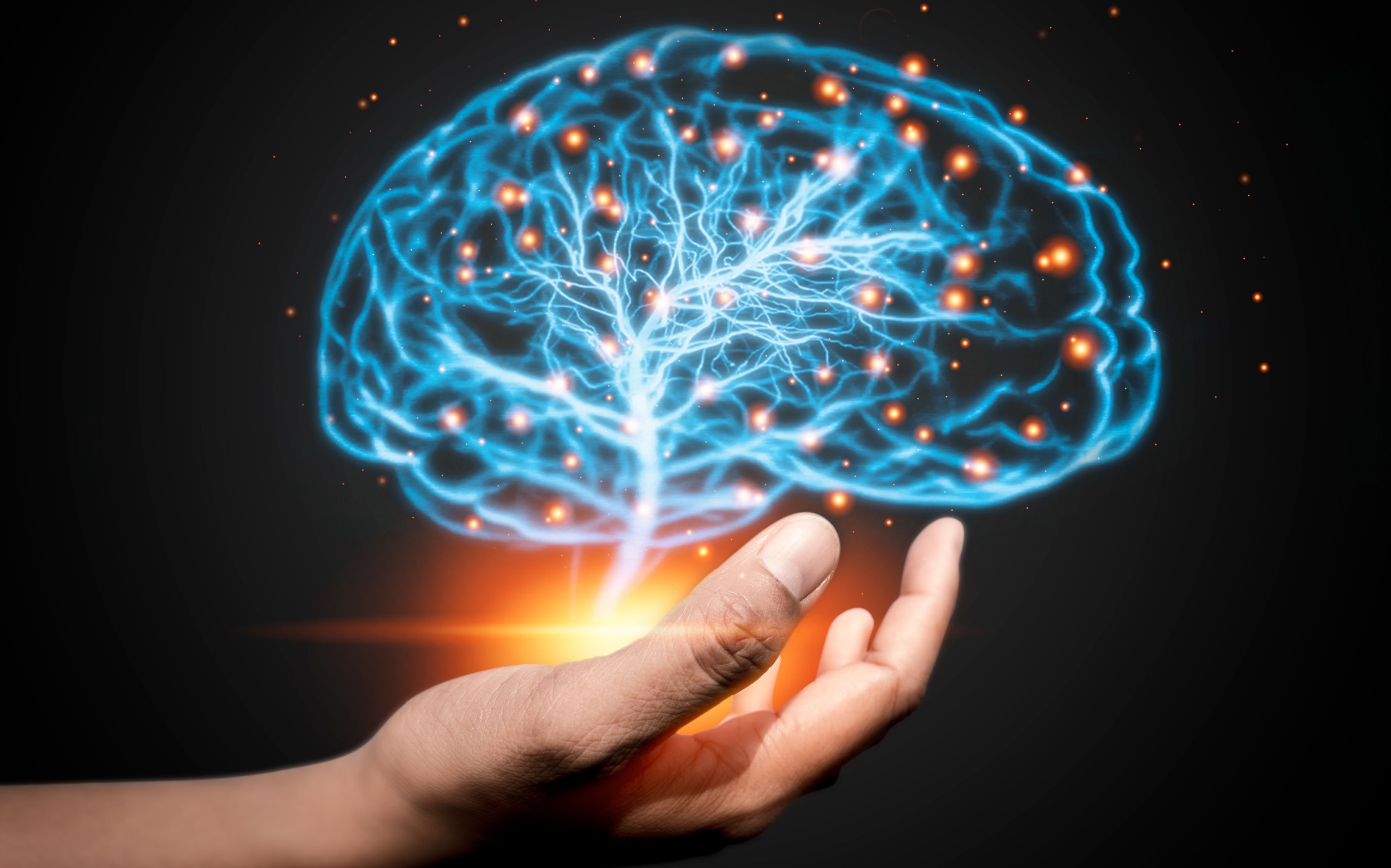 Our brains emit light and glow in the dark, revealing our mindset