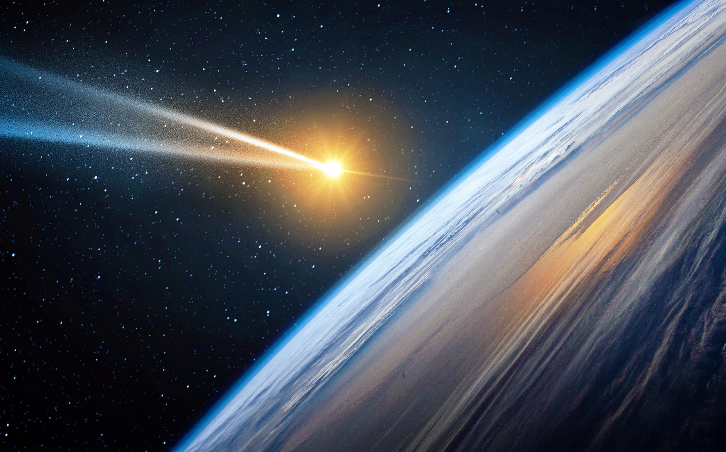 Metallic beads suggest a comet slammed into Earth not long ago