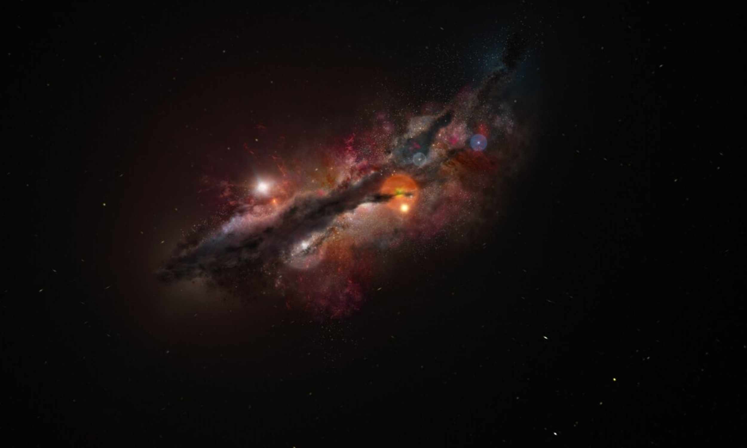 Oxygen is detected in the most distant galaxy found to date