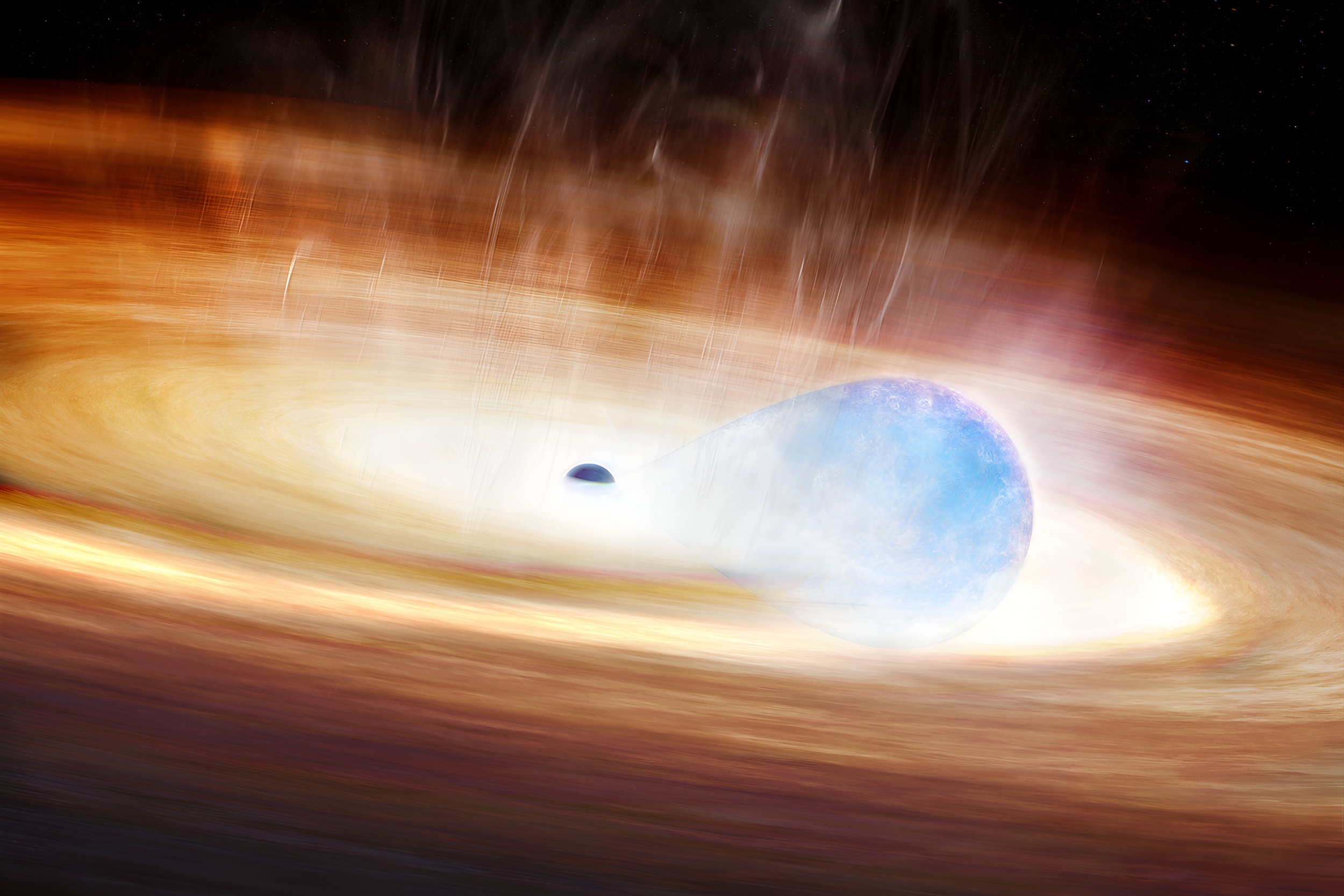 Can black holes detonate stars? Rare supernova holds the clues