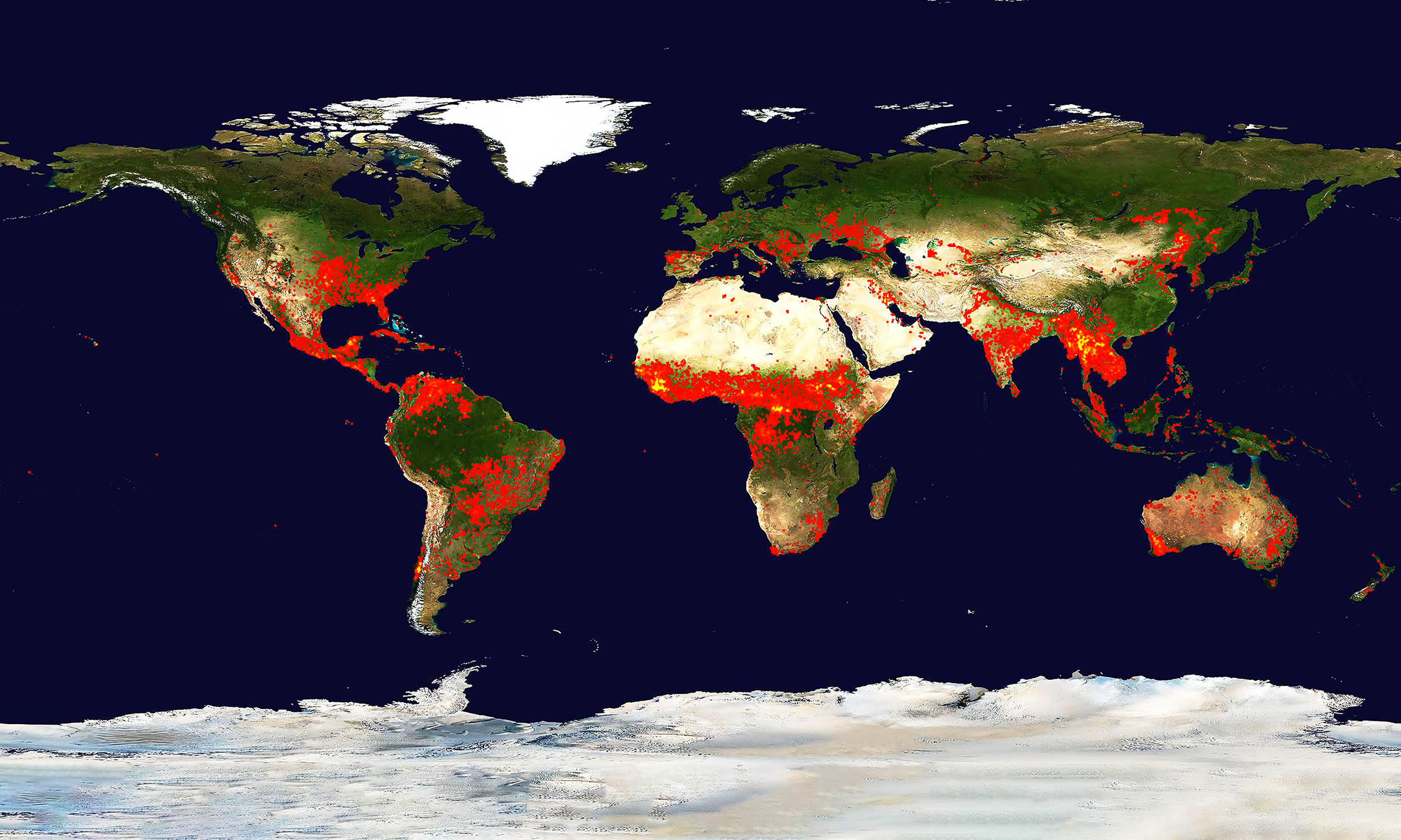 Something called the "wildfire paradox" tries to make sense of why Earth is burning