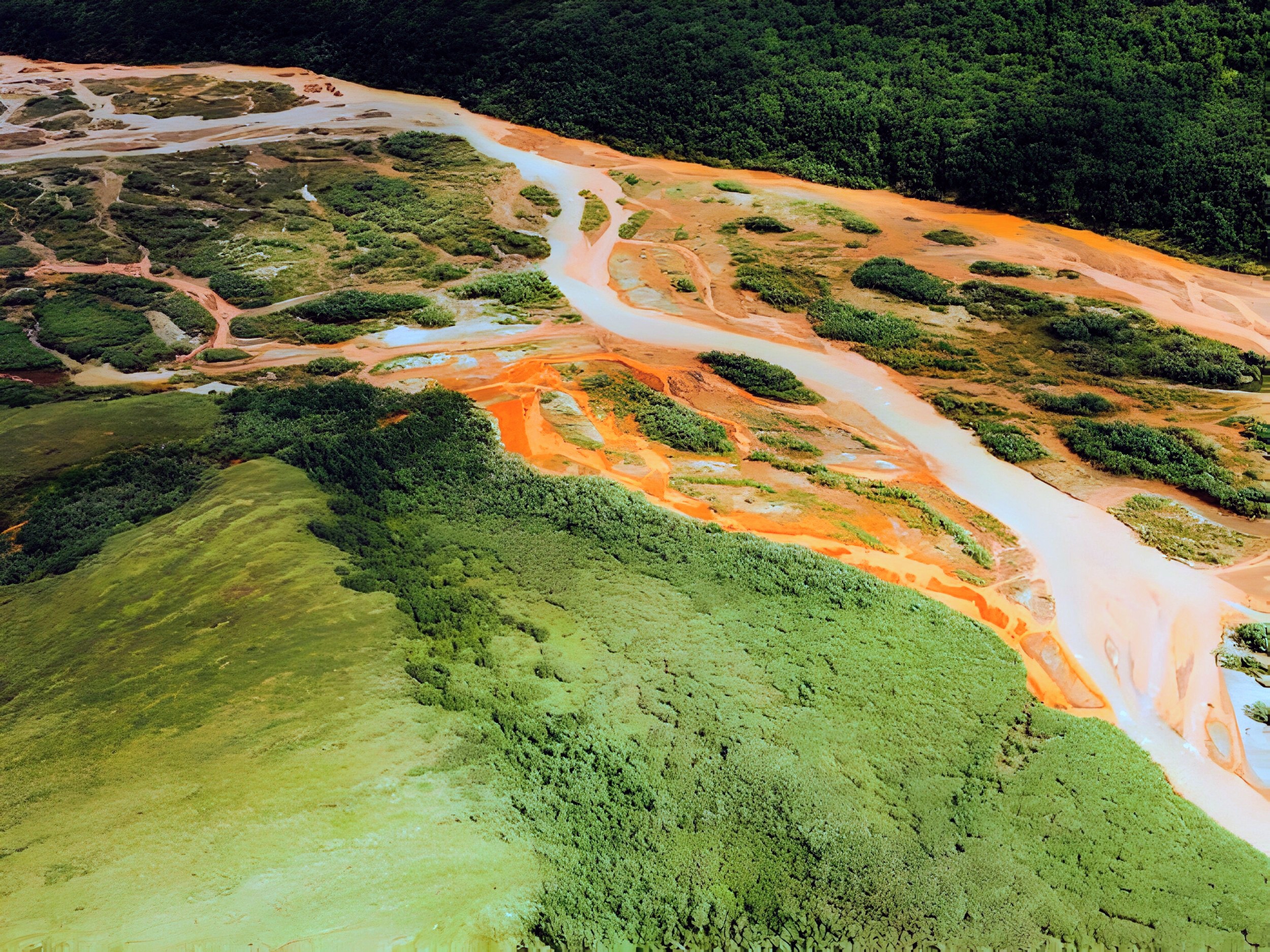 Alaska's rivers are turning orange, and the changes are irreversible ...