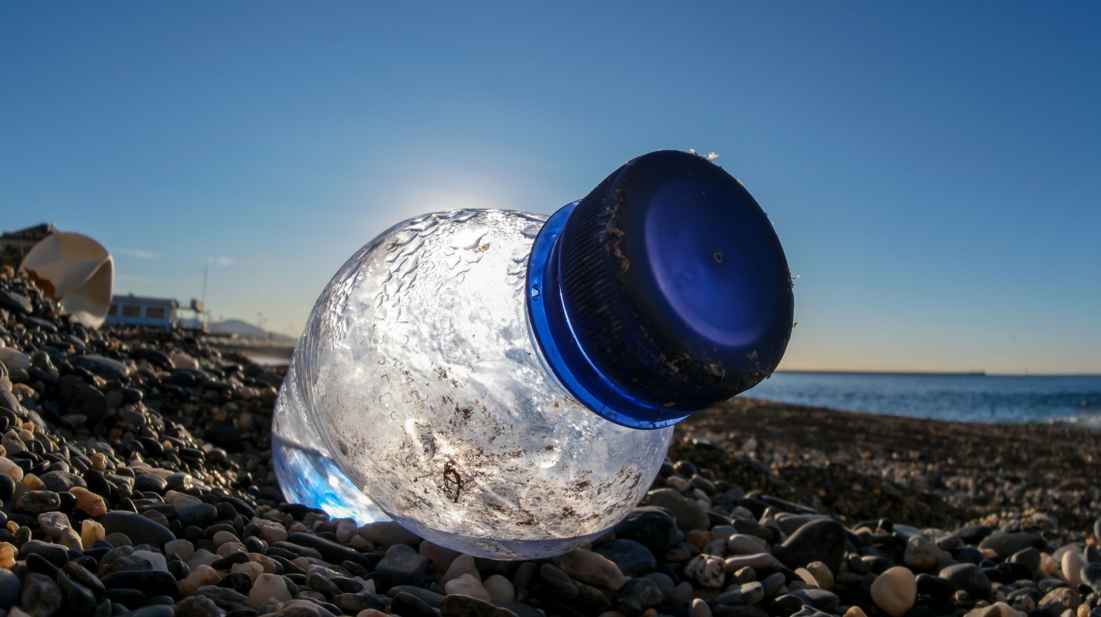Plastic bottles shed dangerous fragments into drinking water