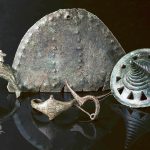 Metal artifacts found in a volcano at Somló Hill belonged to ancient people that we know very little about. Credit: László György.