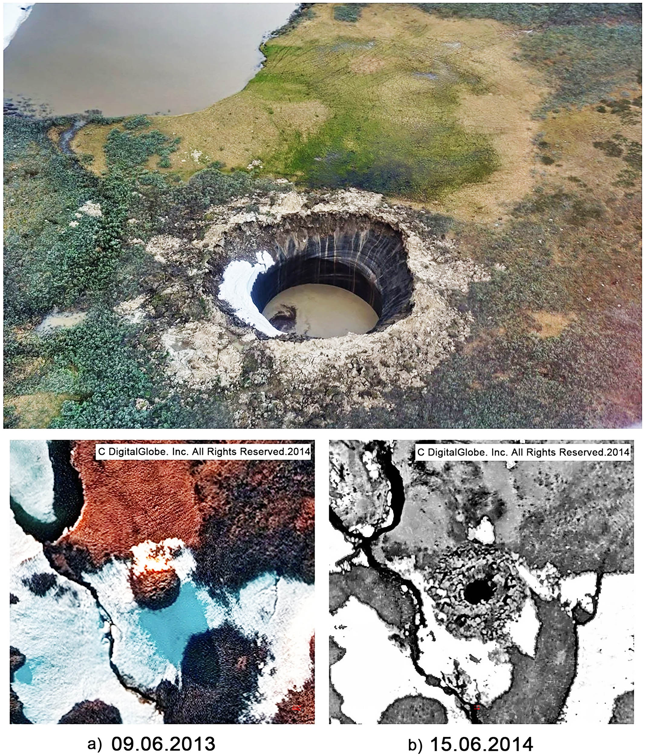 Thawing Permafrost Is Exploding And Creating Massive Craters Earth