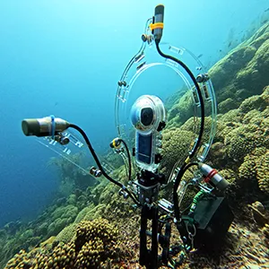 Image of the FishEye UPAC-360 device deployed. Credit: FishEye Collaborative