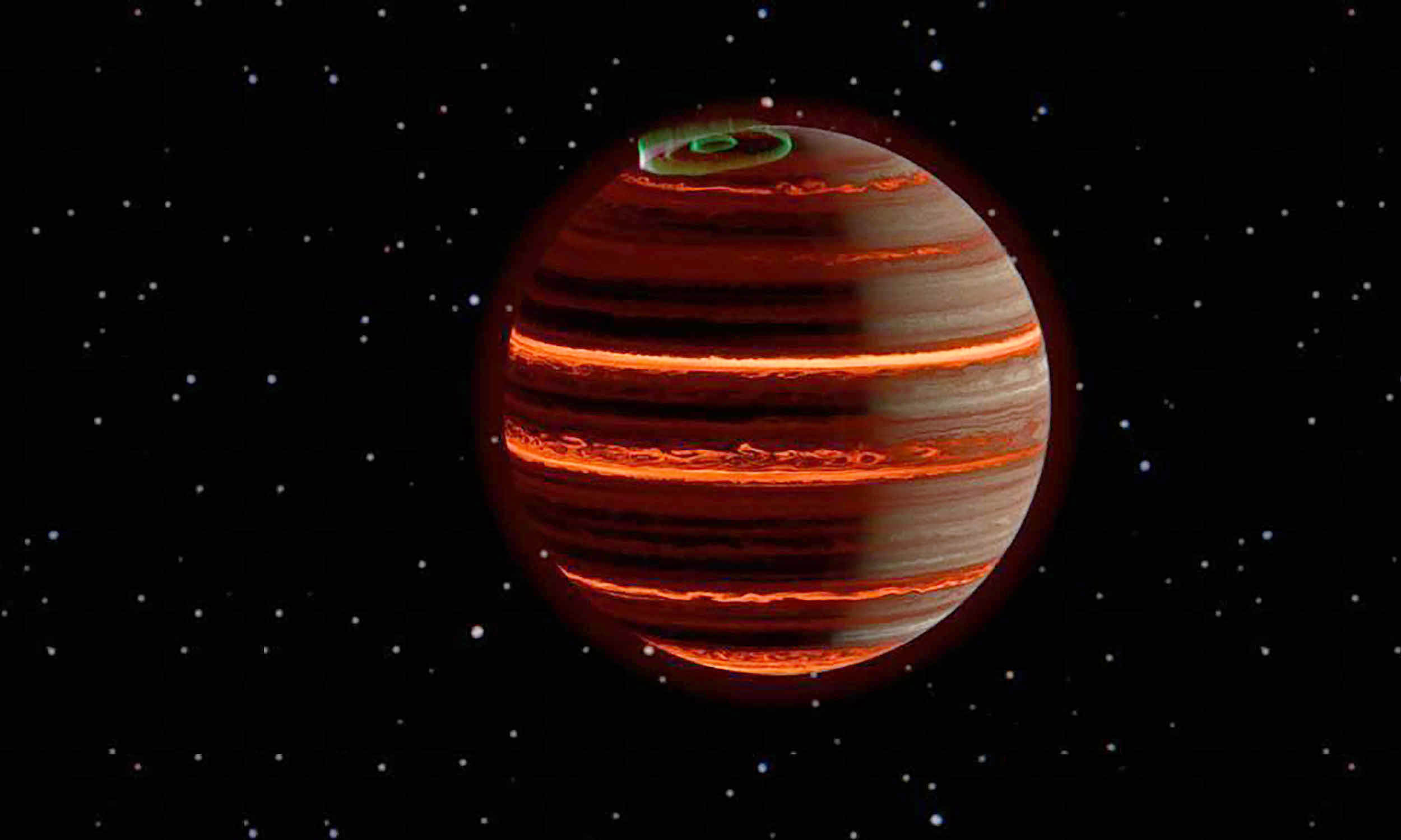 Webb sees auroras on a rogue planet as it zips through the galaxy
