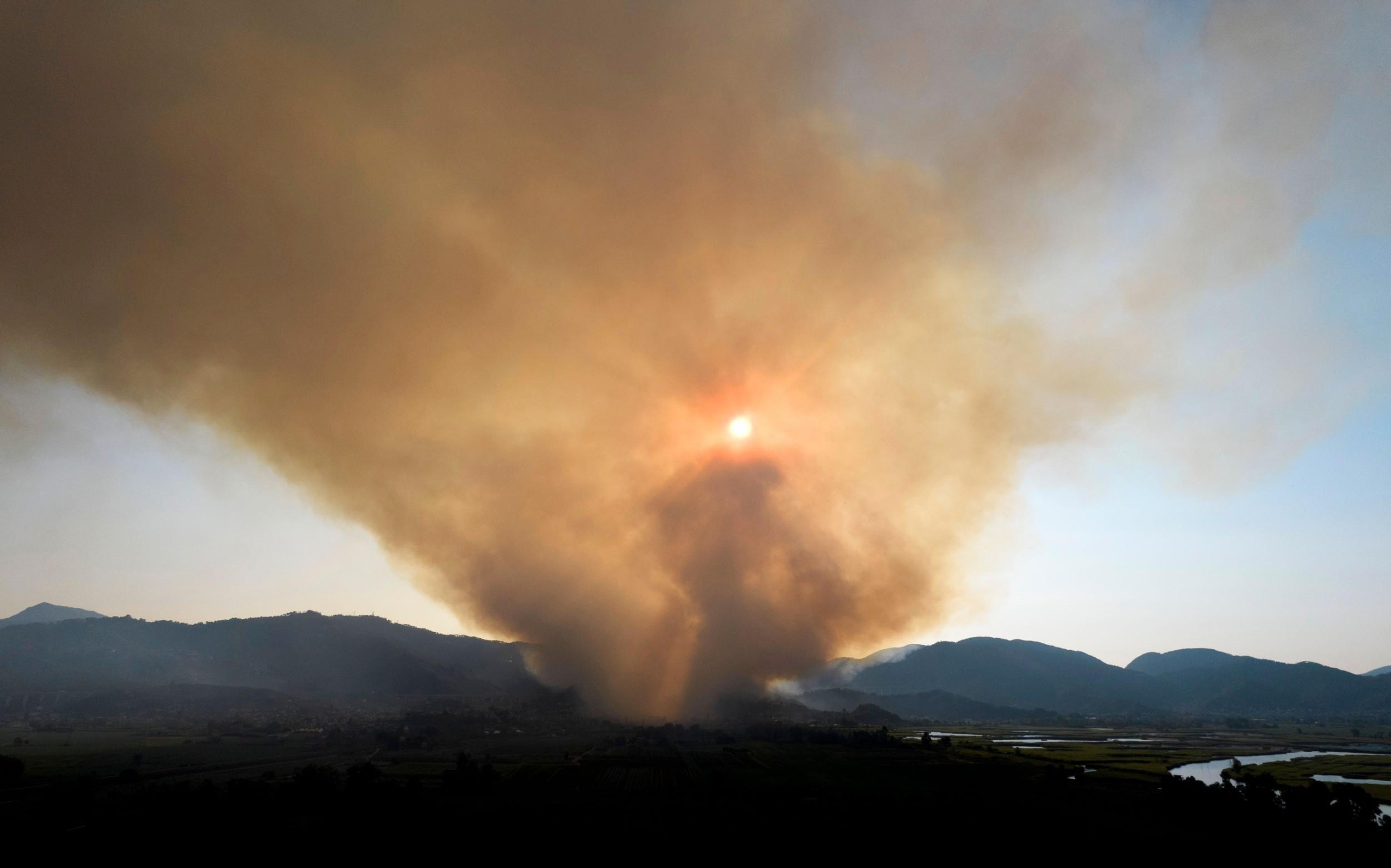 Sunlight transforms wildfire smoke into toxic air