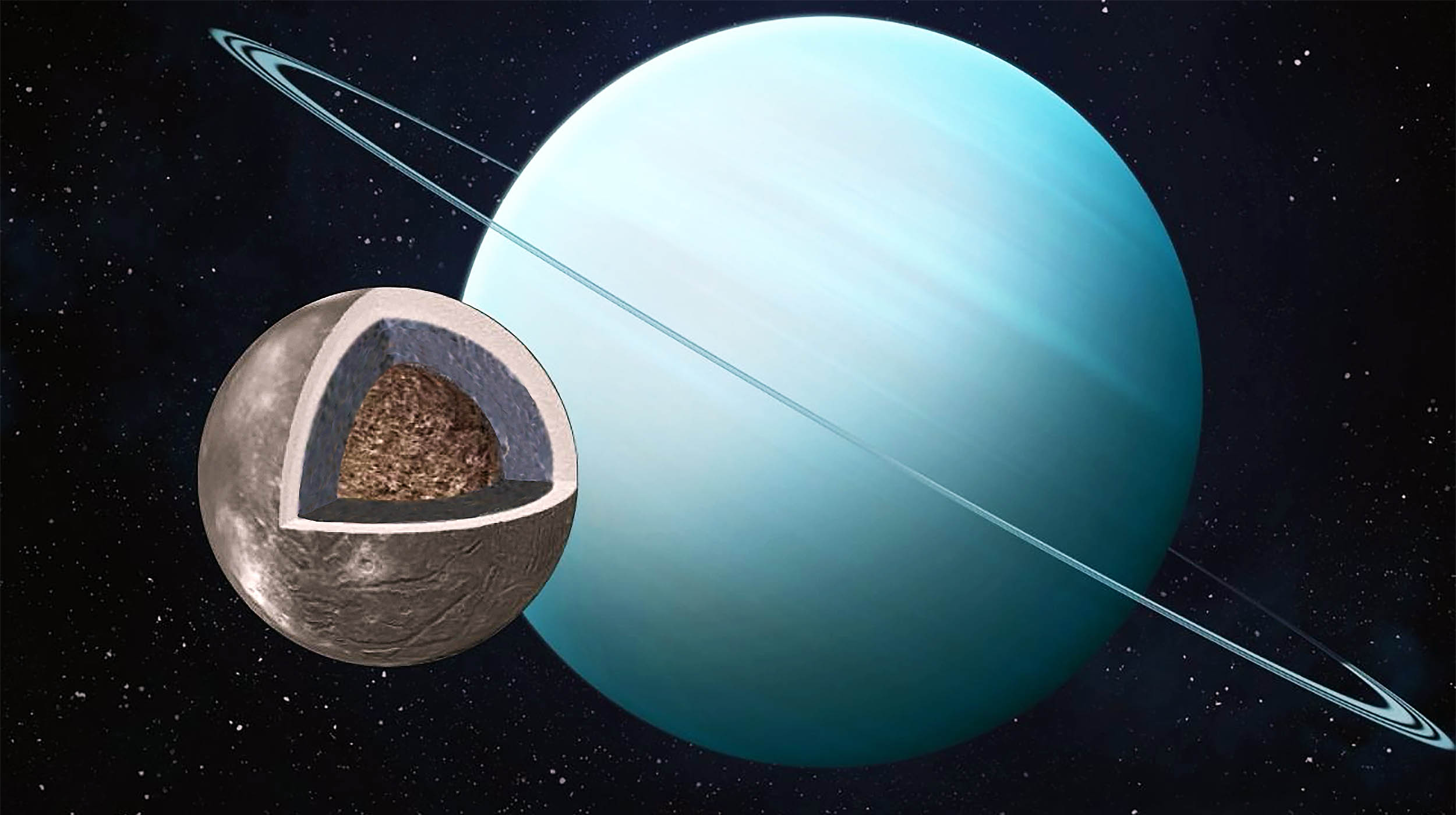 Another moon in our solar system may have a deep hidden ocean