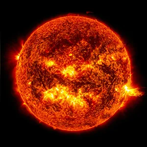 Researchers worked for years to unlock the mystery of solar rain in solar flares. Credit: NASA/Goddard/SDO