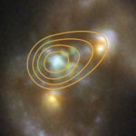 Webb finds a possible direct-collapse black hole between two galactic nuclei called the Infinity Galaxy