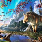 Epiatheracerium itjilik: 'Frosty rhino' roamed Arctic forests millions of years ago. Credit: Julius Csotonyi