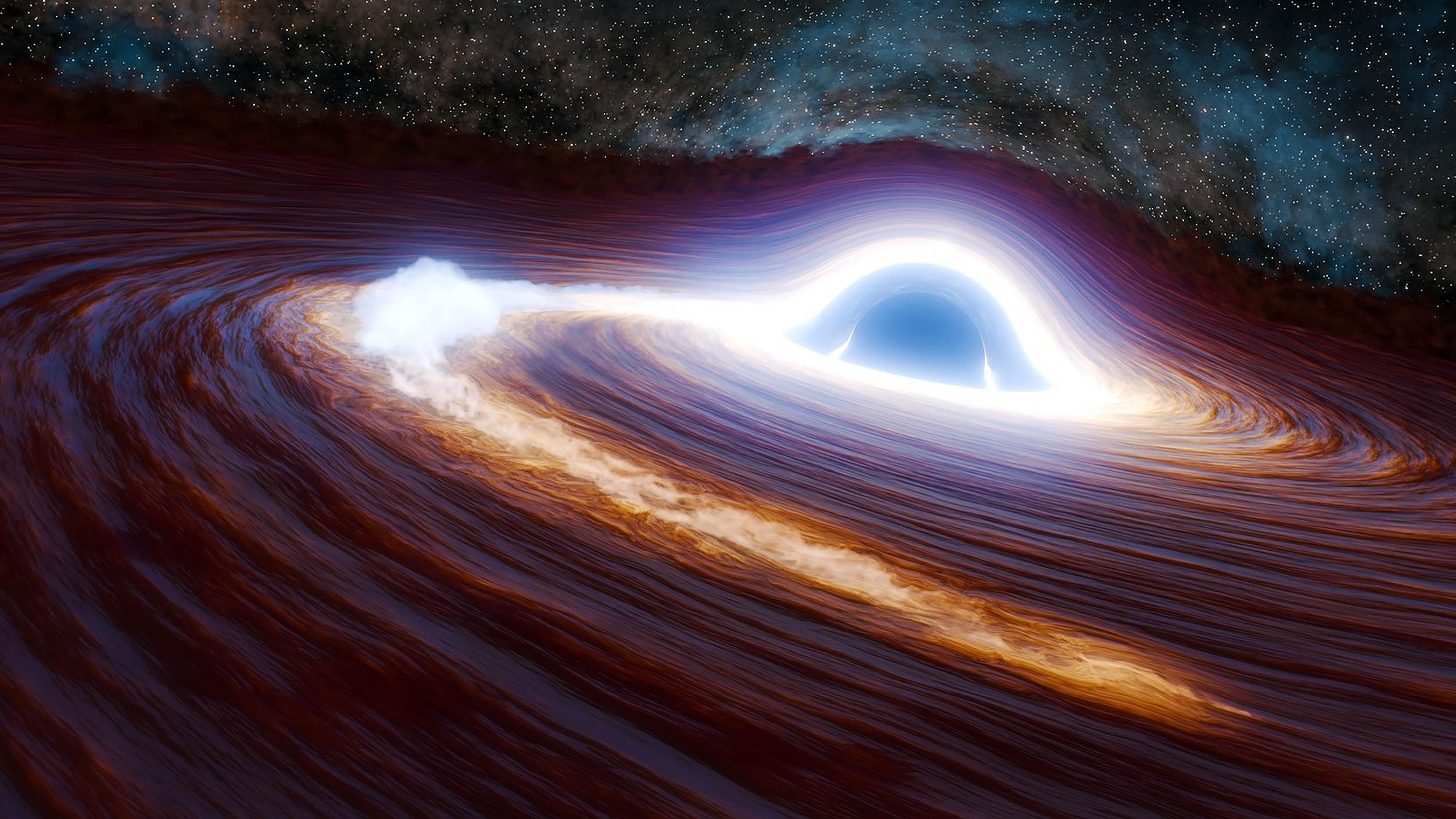 Telescope captures biggest and brightest black hole flare ever seen ...