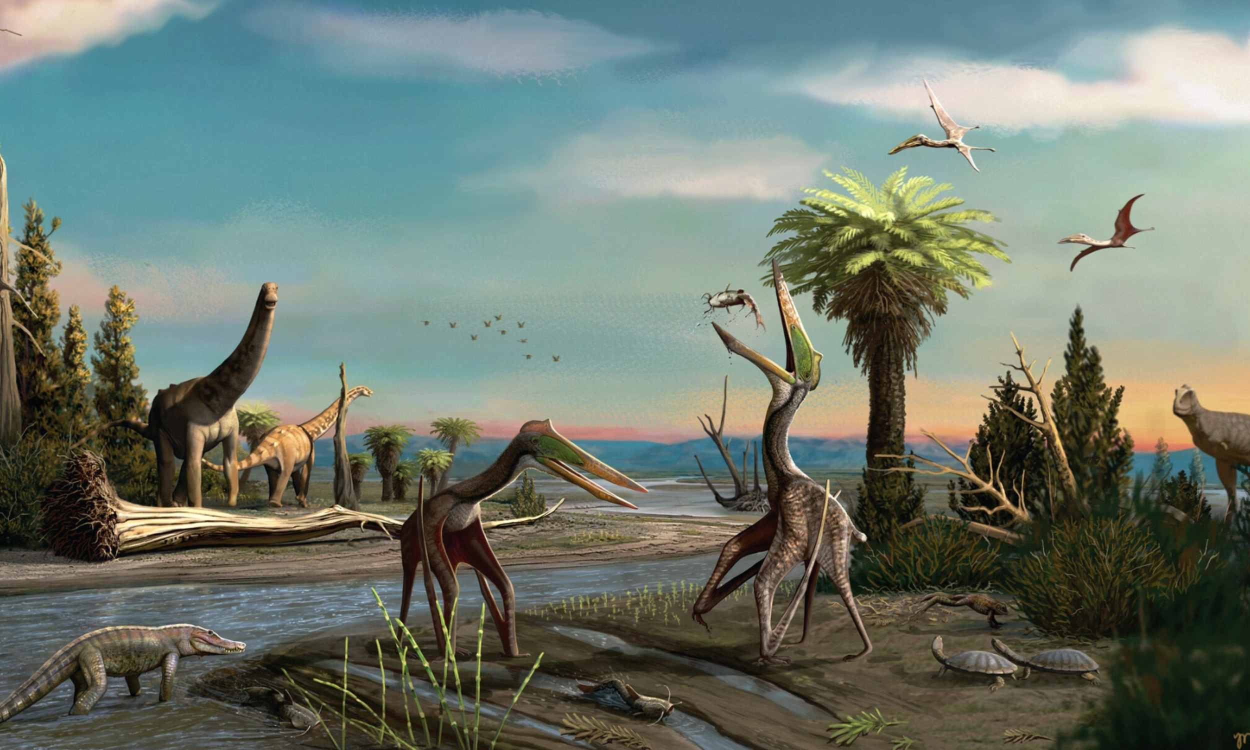 New pterosaur species discovered that expands their range beyond what scientists believed