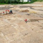 Construction work unearths a Roman mansion with thermal baths and underfloor heating in central France