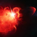 Astronomers spot a massive coronal flare on a star other than the Sun for the first time ever. Credit: ESA