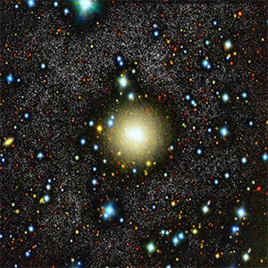 NGC 6789 as seen by the Sloan Digital Sky Survey (left panel) and the deep image obtained using the TTT3 telescope (right panel). In both cases, the color images were created using a combination of Sloan g, r, and i filters. At the galaxy’s distance of 3.6 Mpc, one arcmin corresponds to approximately 1.1 kpc. The black-and-white background of the image corresponds to the g-band image, which is our deepest dataset. Credit: Ignacio Trujillo
