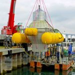 Engineers are testing a massive underwater battery in California