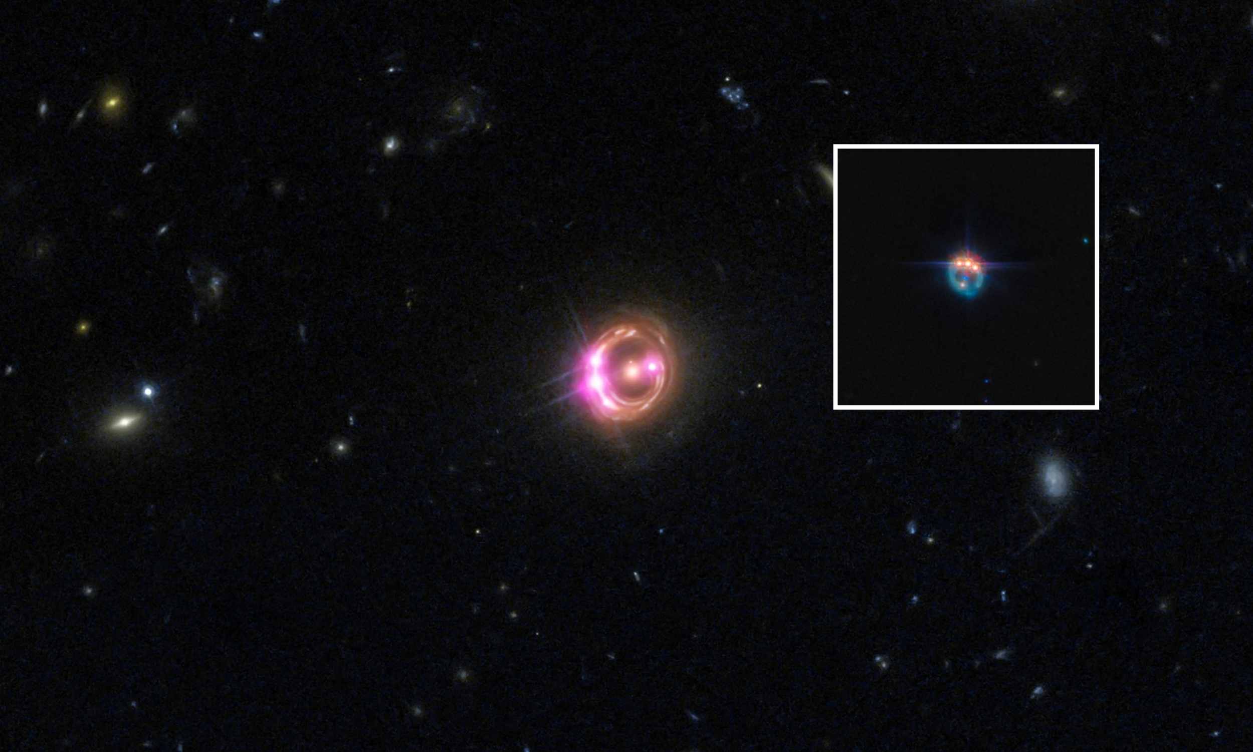 Astronomers capture the 'invisible' corona of a black hole located 6 billion light-years away