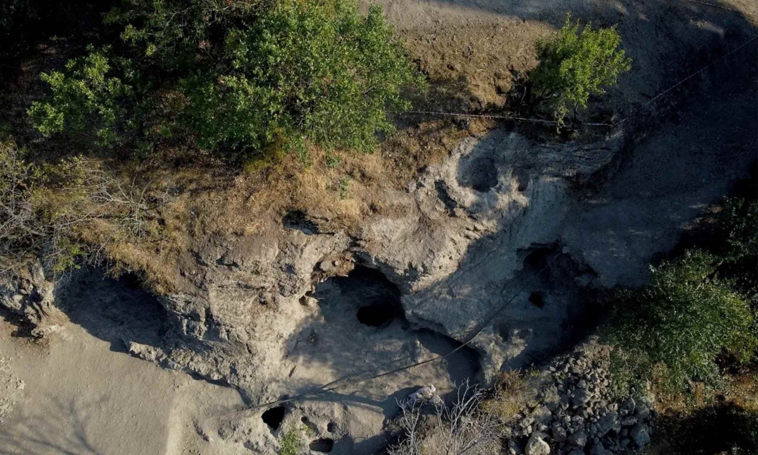 2,700-year-old temple discovered hidden in a mountain in Turkey