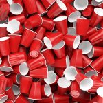 Student turns recycled plastic cups into a type of 'yarn' to make clothing