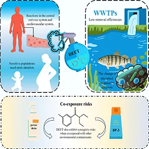 The risks of DEET on human health and the environment. Credit: Dalian Maritime University