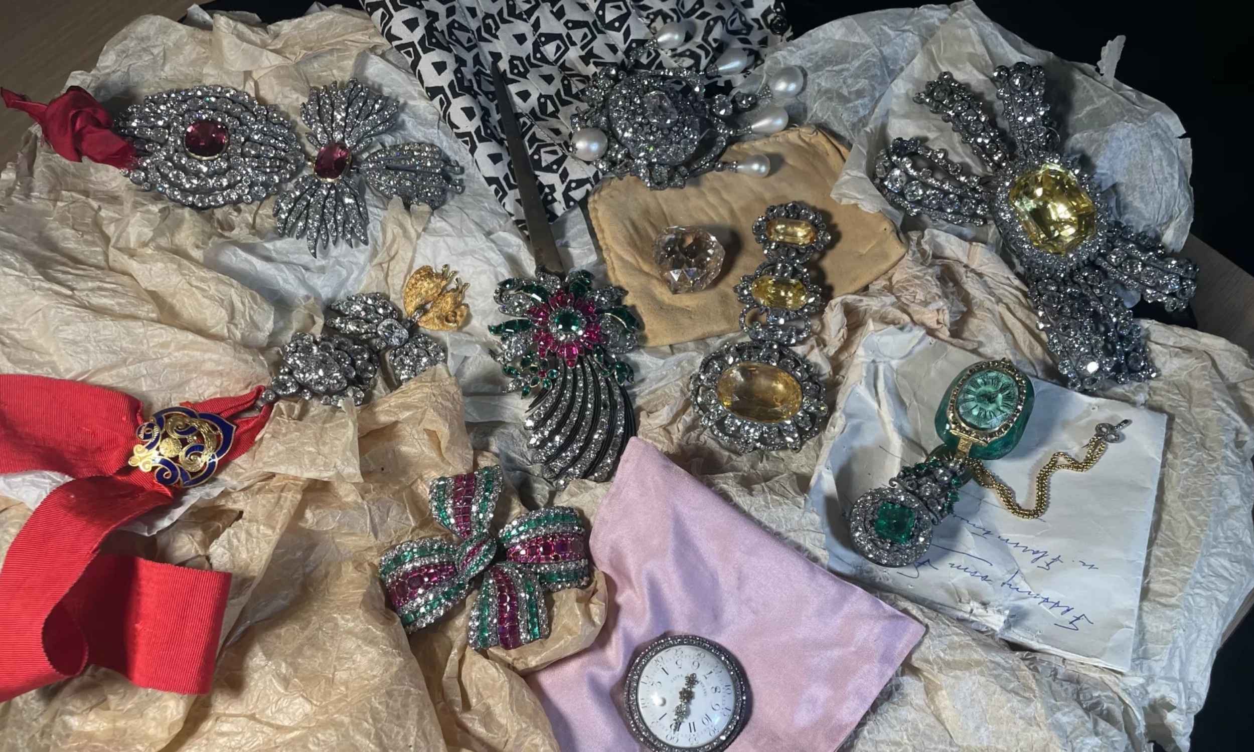 Suitcase left in a bank vault for 100 years contained the lost Hapsburg jewels