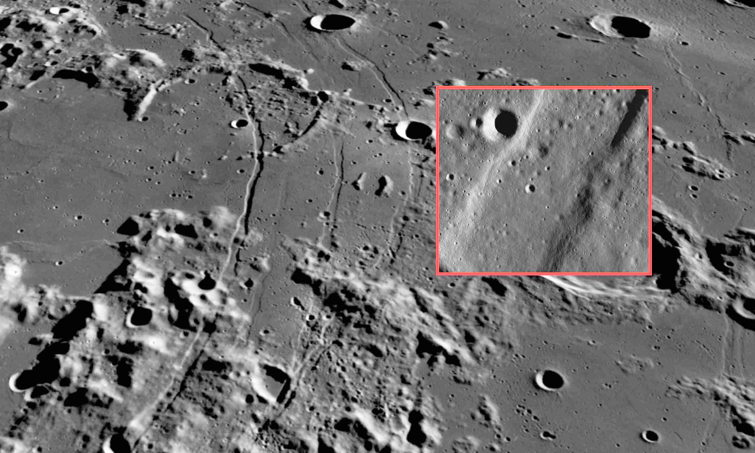 New images show that the Moon "broke apart" billions of years ago