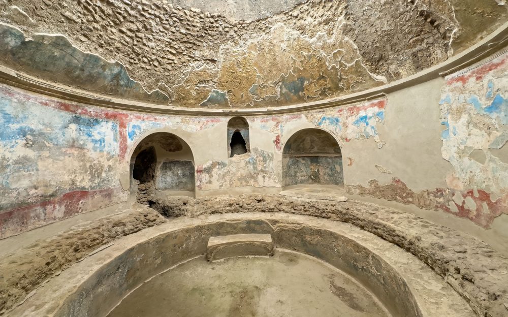 Pompeii’s baths were dirty and polluted before Roman systems arrived