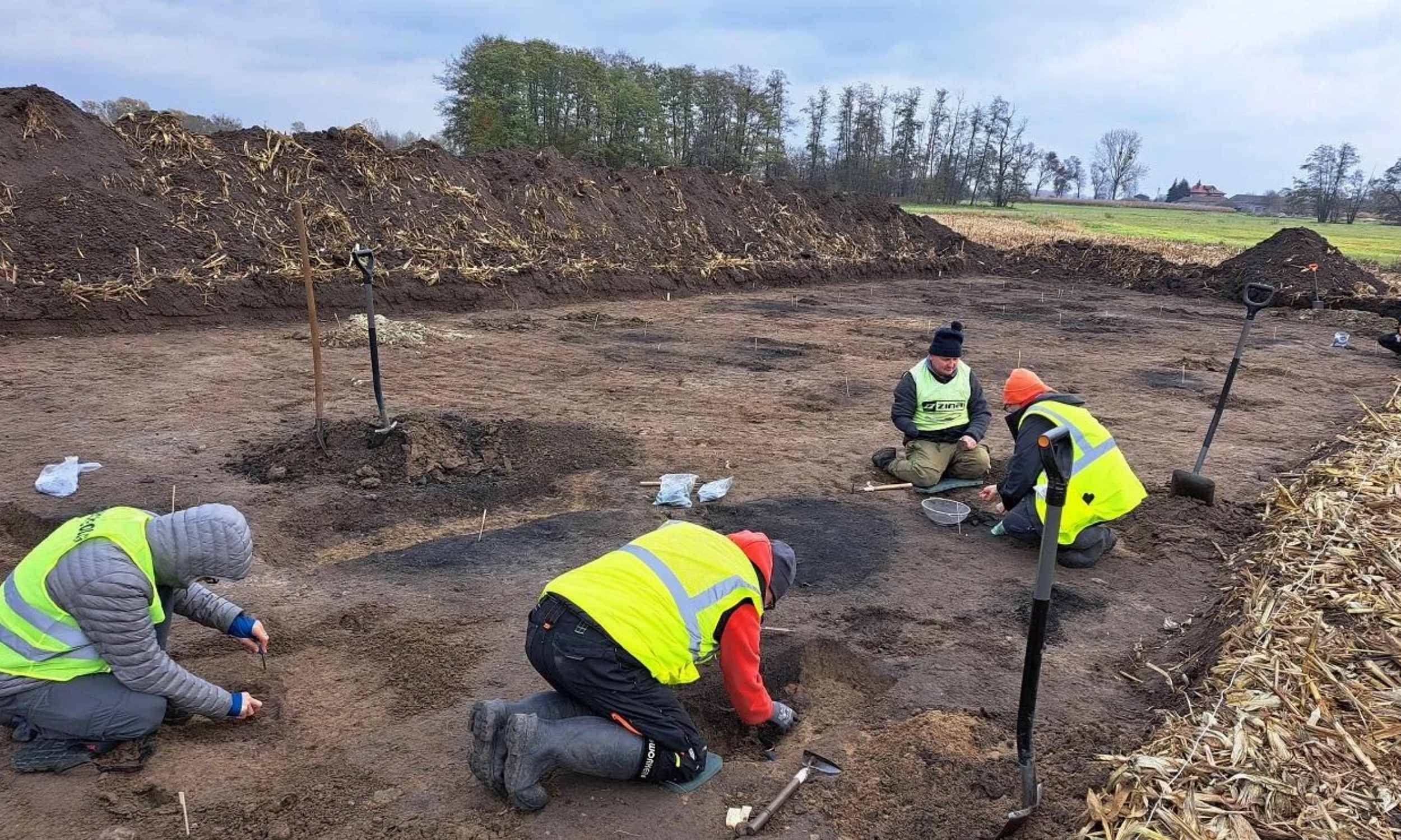 7,000 years of human history discovered under an airport construction site