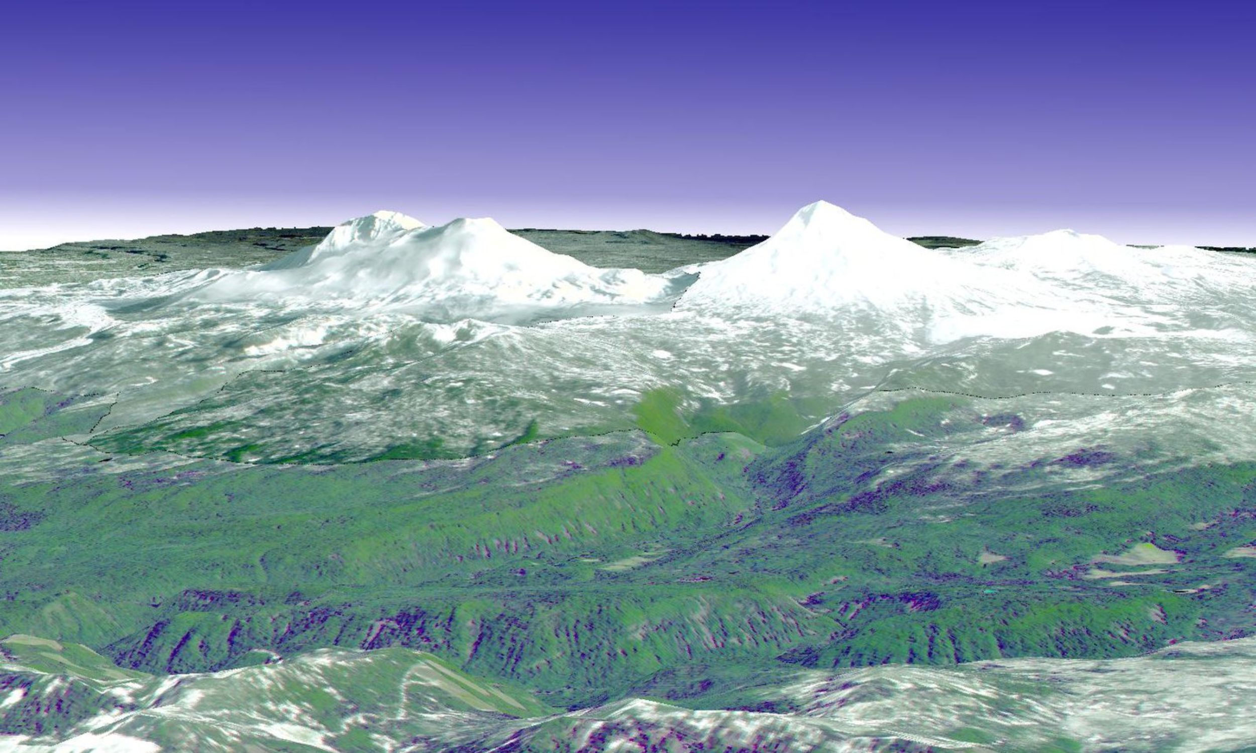 Beneath seemingly tranquil mountains, the Earth continues to boil