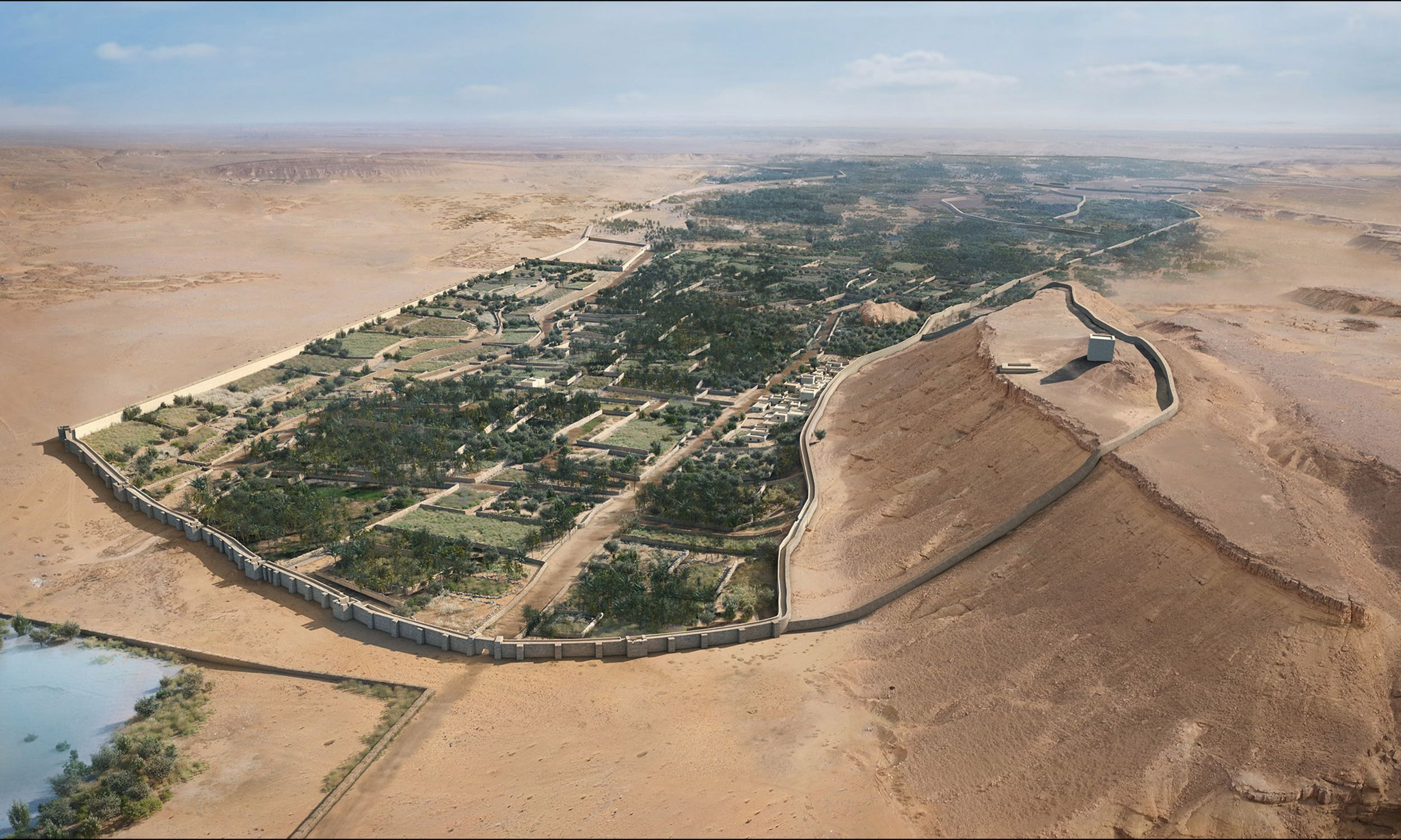 Four walled oases discovered in Saudi Arabia dating back 4,000 years