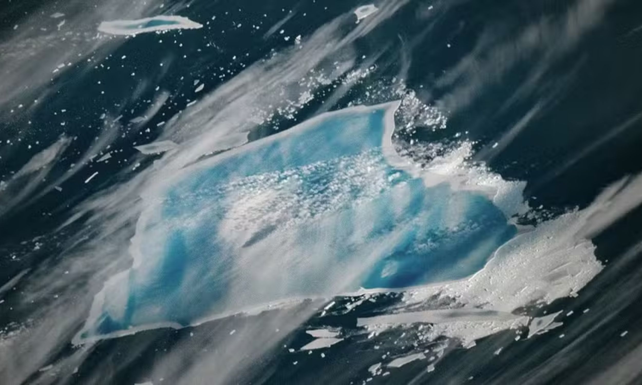 World’s largest iceberg enters rapid breakup phase
