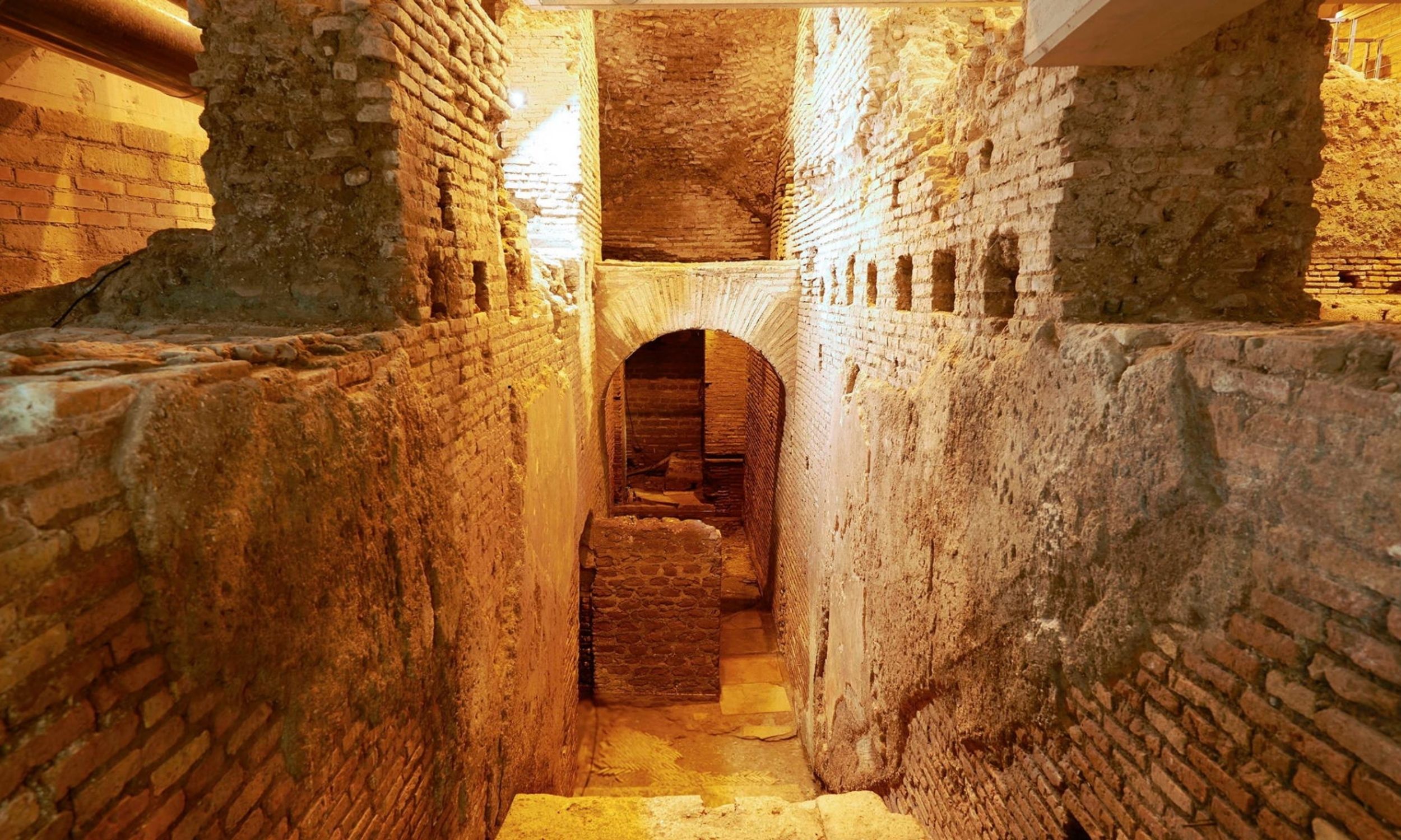 Beneath Rome lies a city of tunnels, bones, and hidden lakes