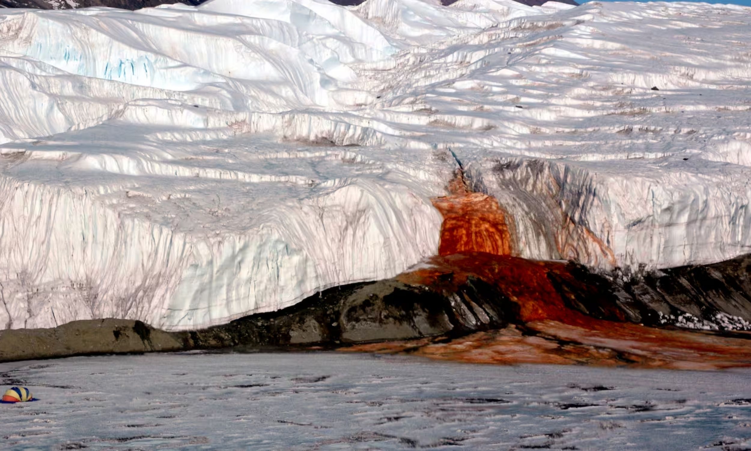Antarctic researchers solve long-standing Blood Falls mystery