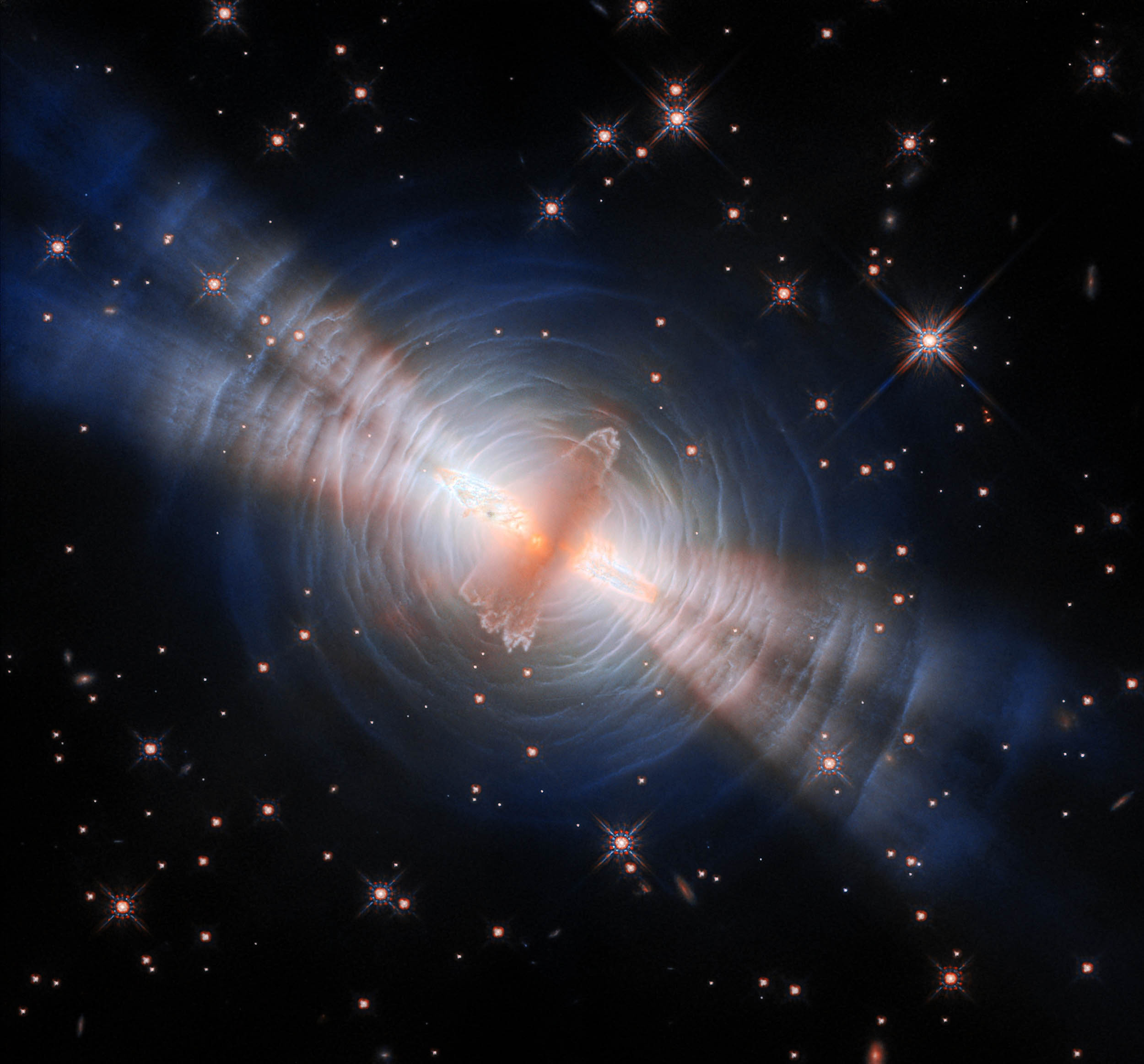 Hubble captures sharpest view yet of the mysterious Egg Nebula