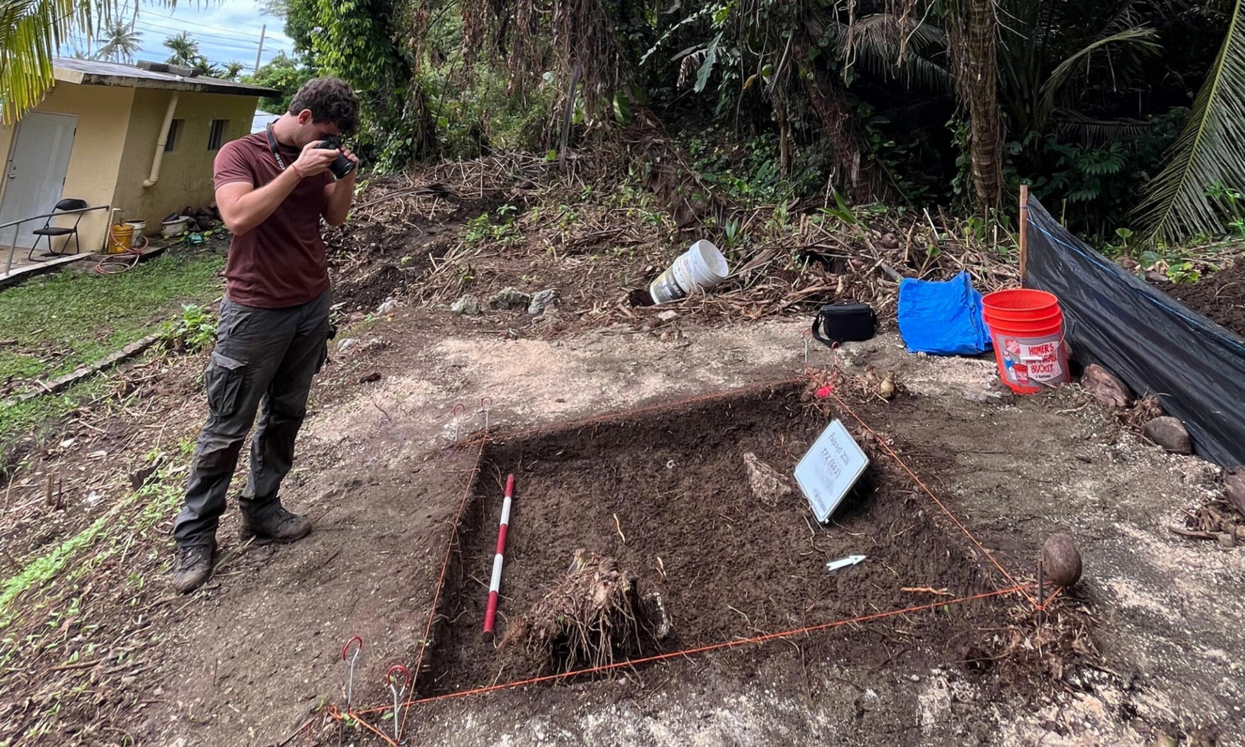 Archaeologists uncover Spanish palace built over CHamoru settlement