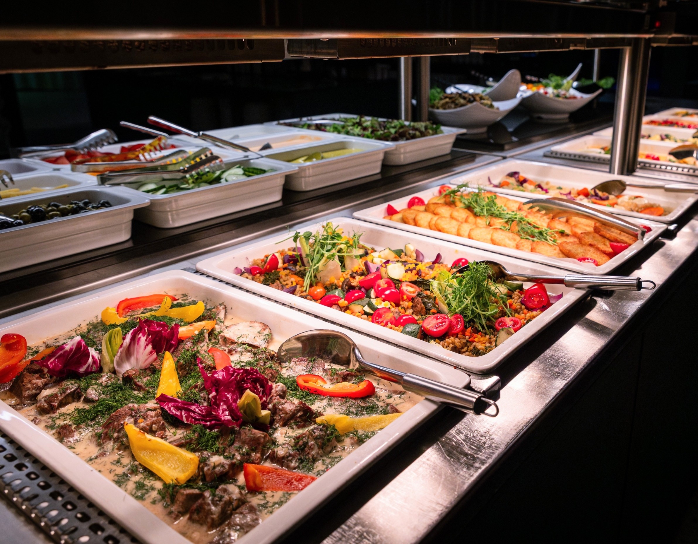 Buffets with more options can trick your brain into eating more